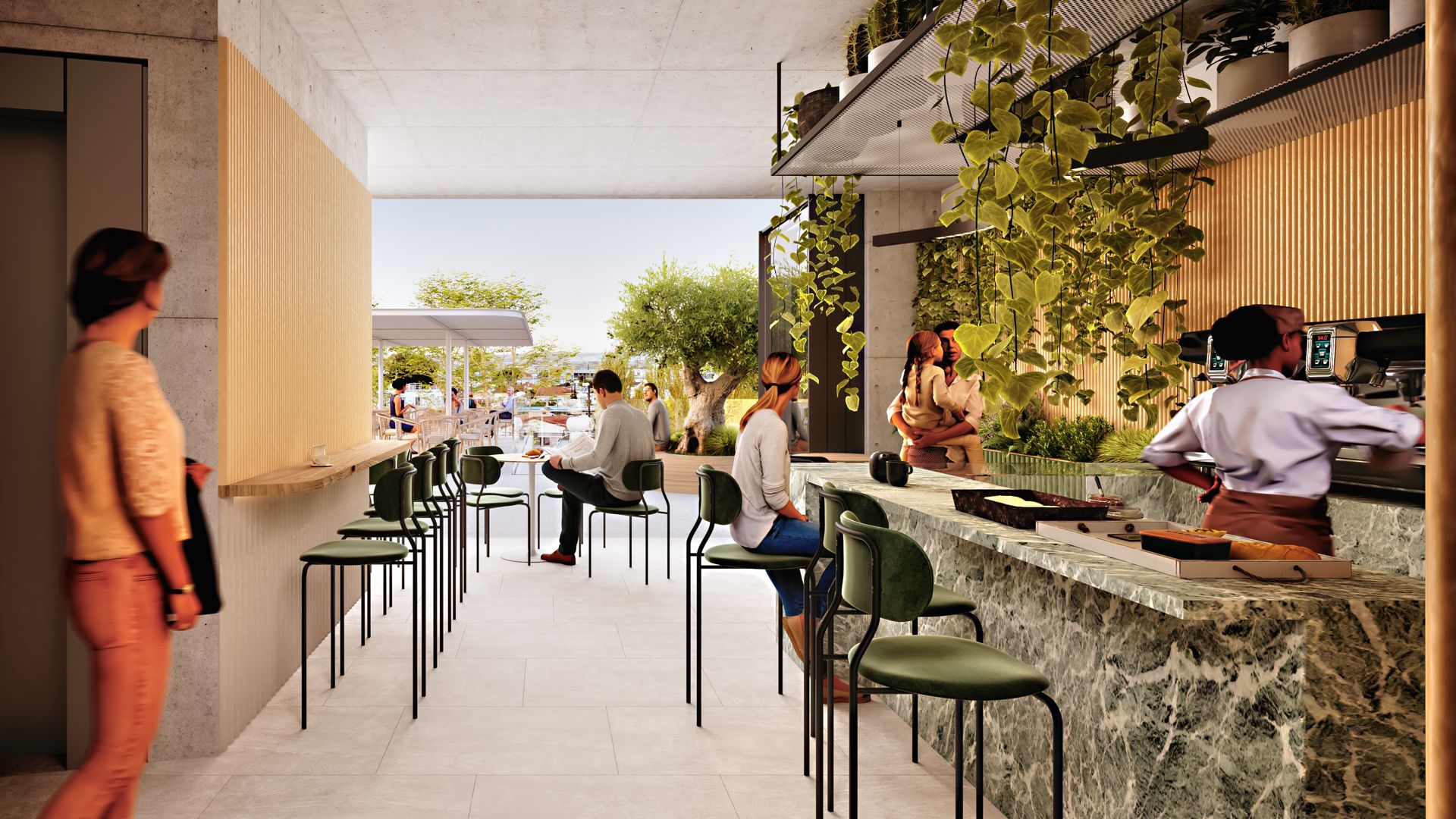 Museum Interior Design - Cafe