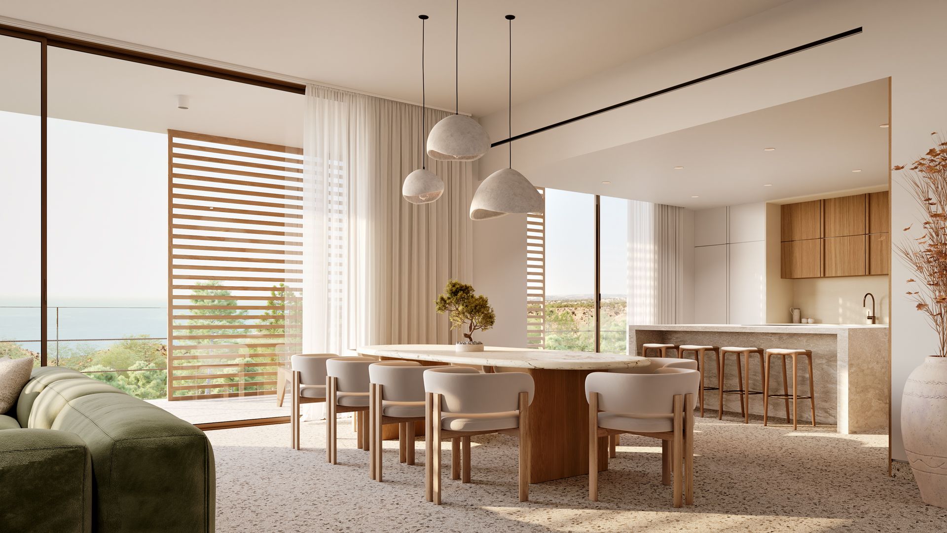 Architecture Interior - Kitchen Dining