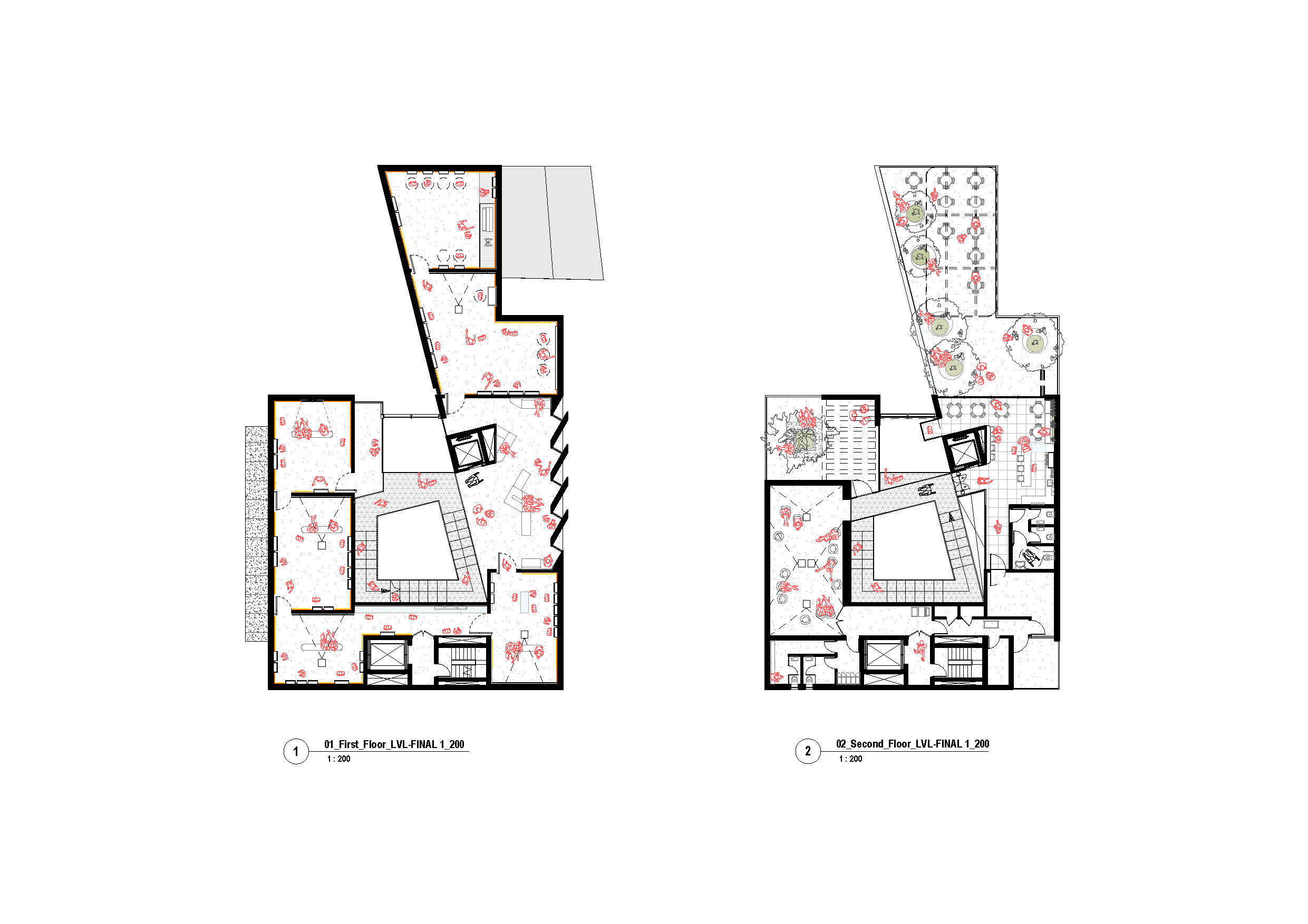 Architecture plans - drawing