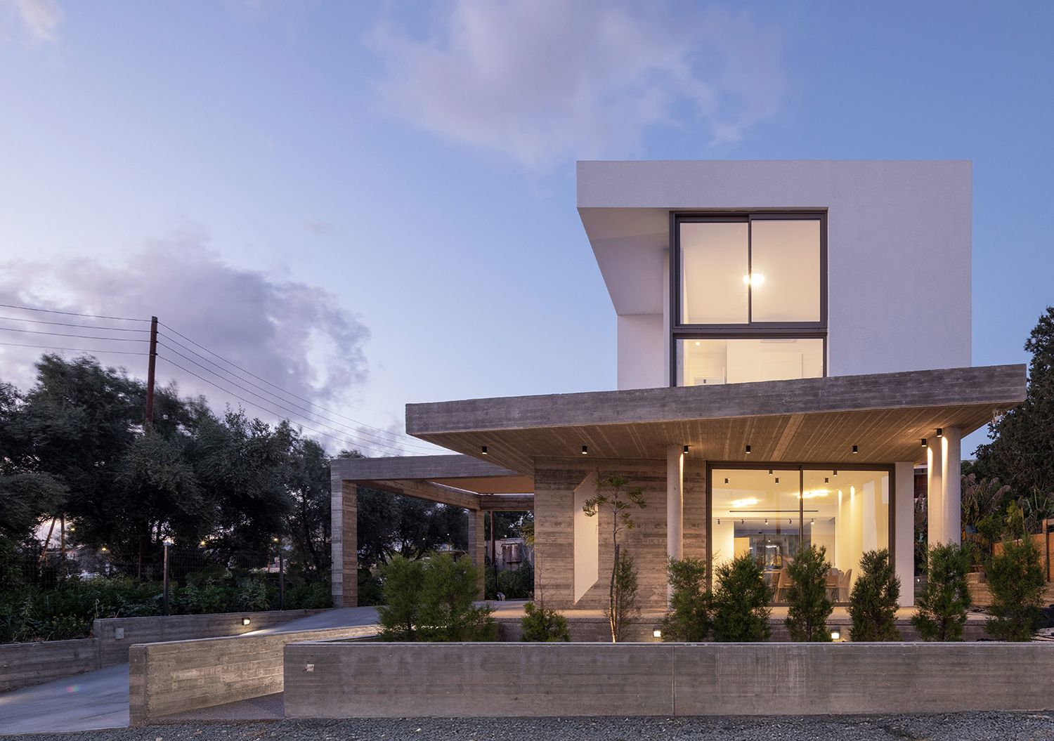 Panoramic View - Dusk Exterior