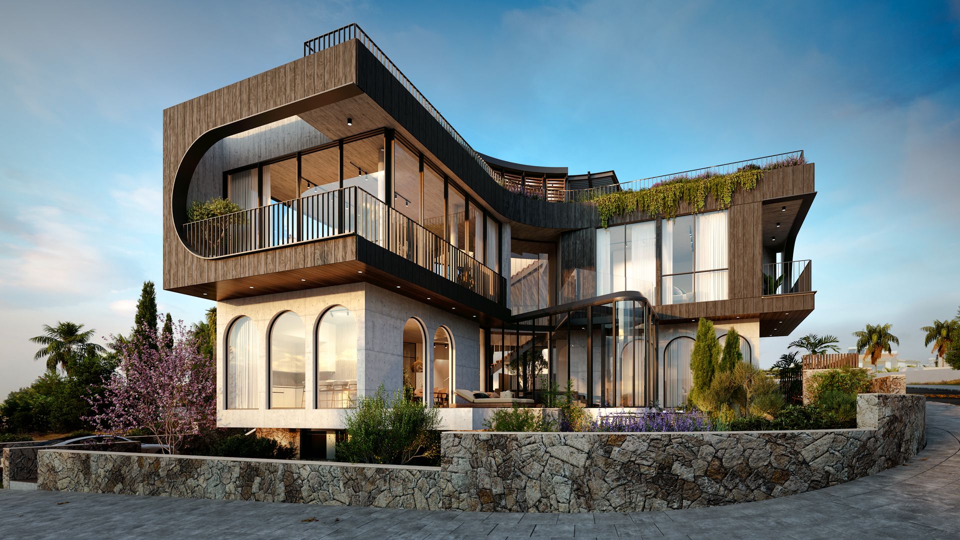 Panoramic View - Southeast Elevation