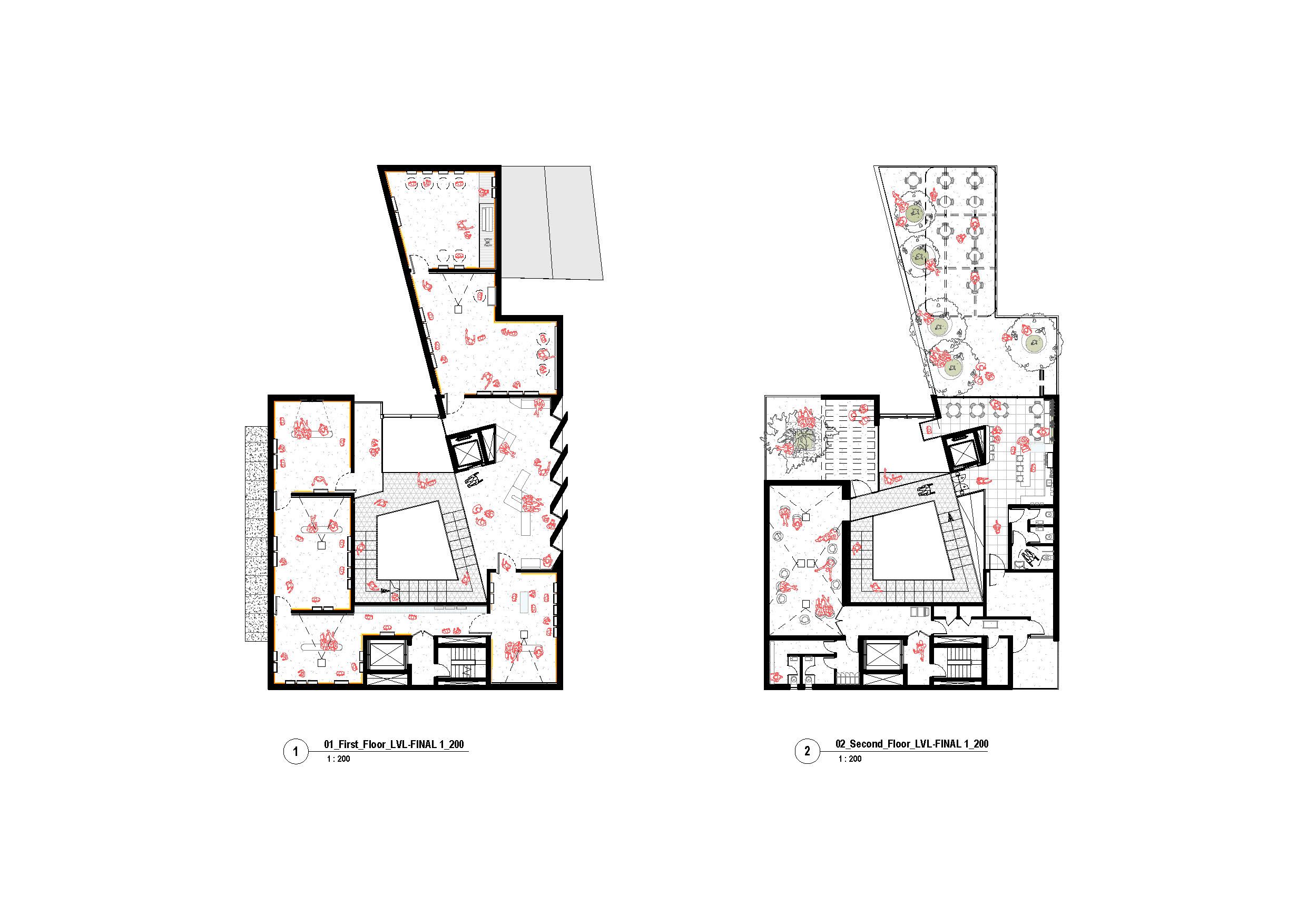 Architecture plans - drawing